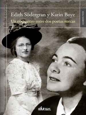 cover image of Edith Södergran y Karin Boye